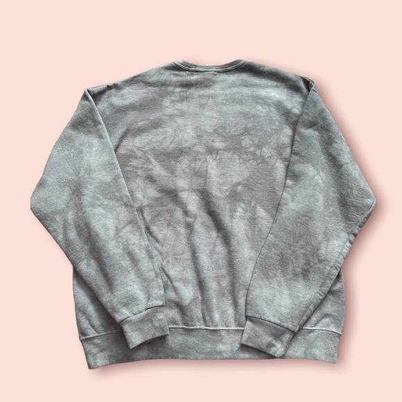 (SOLD)Spooky Cat Crewneck Size XL Grey - Picture 2 of 3